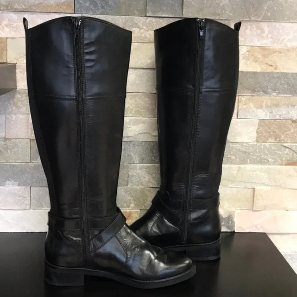 Bandolino Jiman Tall Leather Riding Boot - Picture 4 of 10